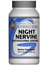 Grandma’s Herbs’s Night Nervine Review